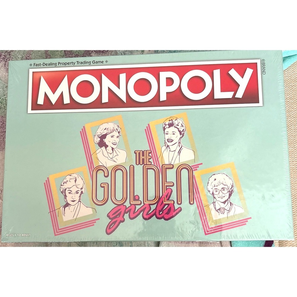 USAopoly Monopoly The Golden Girls Edition Board Game New Sealed MN004-493-1